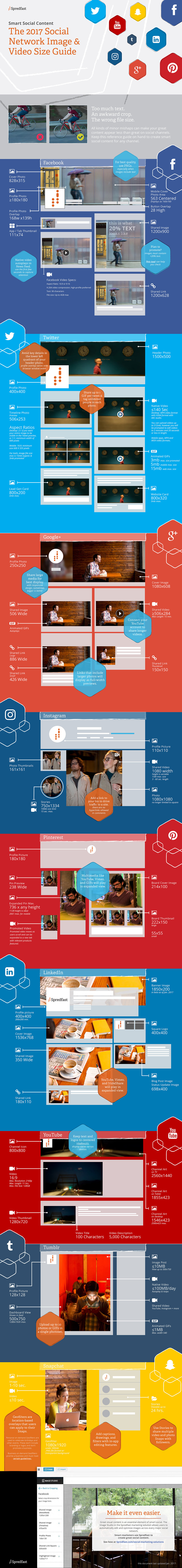 Social Media Image Size Cheat Sheet 2016 Infographic Social Media Image Size Cheat Sheet 2017 Infographic