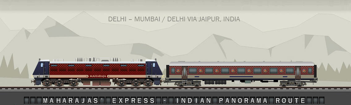 Train Trips Around the World Infographic