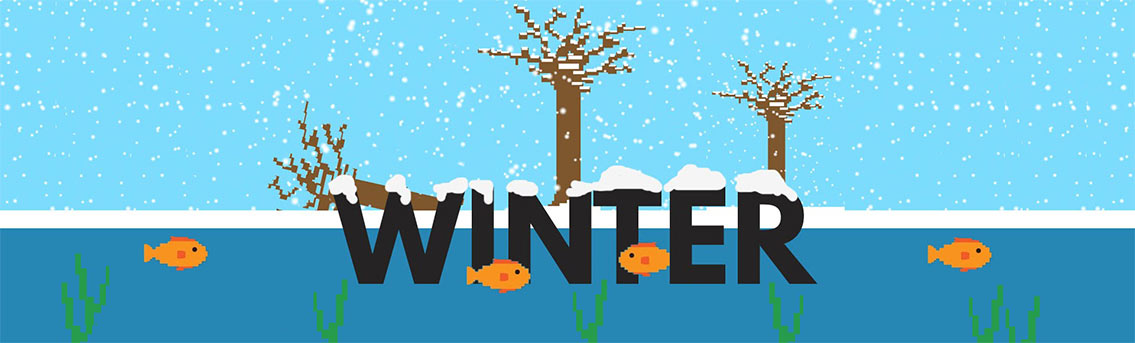How Do Fish and Plants Survive During Winter Infographic